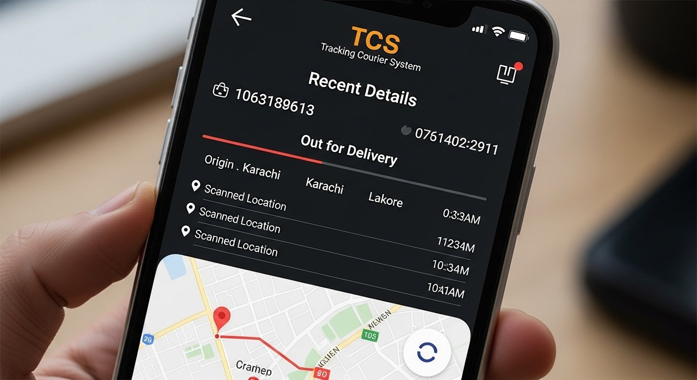 Real-Life Example: Tracking a TCS Shipment