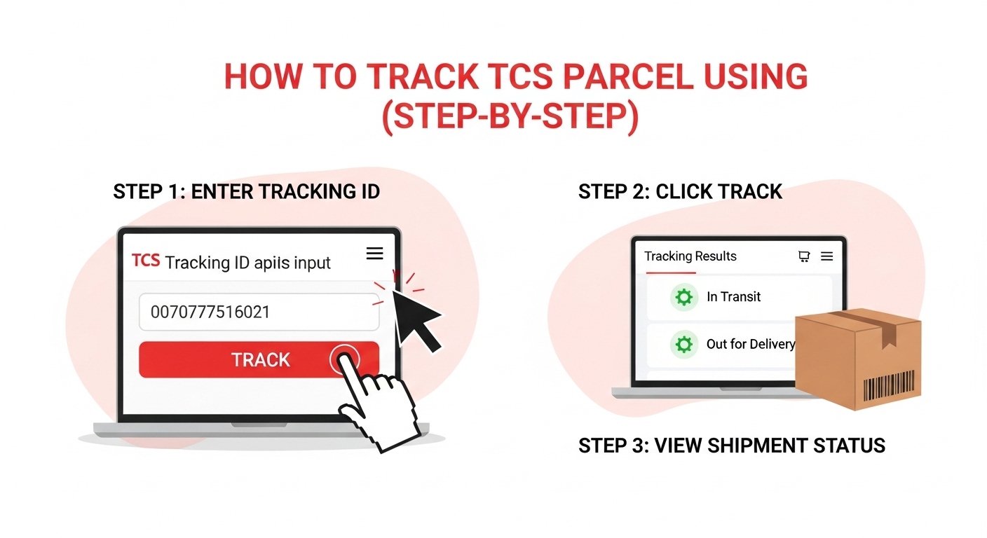 How to Track TCS Parcel Using Tracking ID (Step-by-Step)